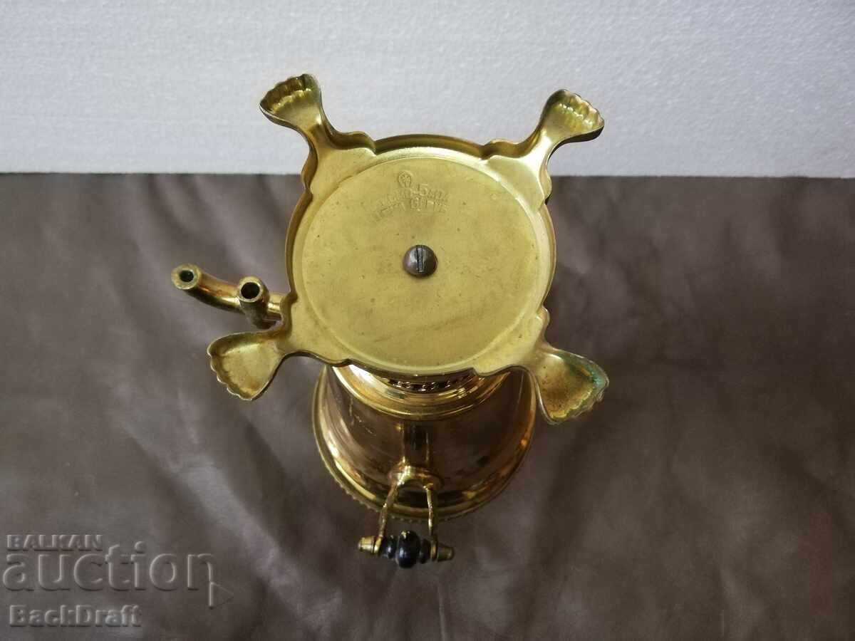 Samovar Rus Rar Alamă Jocurile Olimpice Moscova 1980 - 7 Samovar Rus Rar Alamă Jocurile Olimpice Moscova 1980 - 7