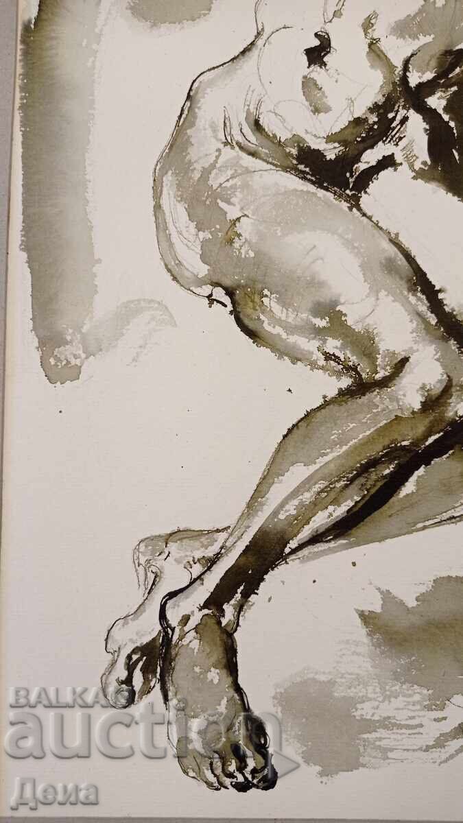 Ακουαρέλα Σνεζίνα Μπισέροβα 1995 - 5