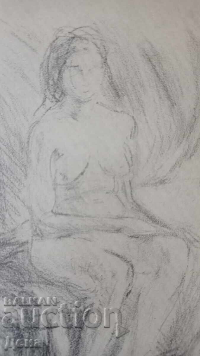 Mana Parpulova Drawing 1949 - 7