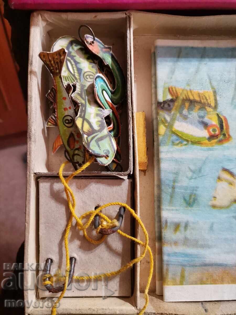 Δημοπρασία Σοσιαλιστικό Παλιό Παιχνίδι "Μαγνητικό Ψάρεμα". 50s