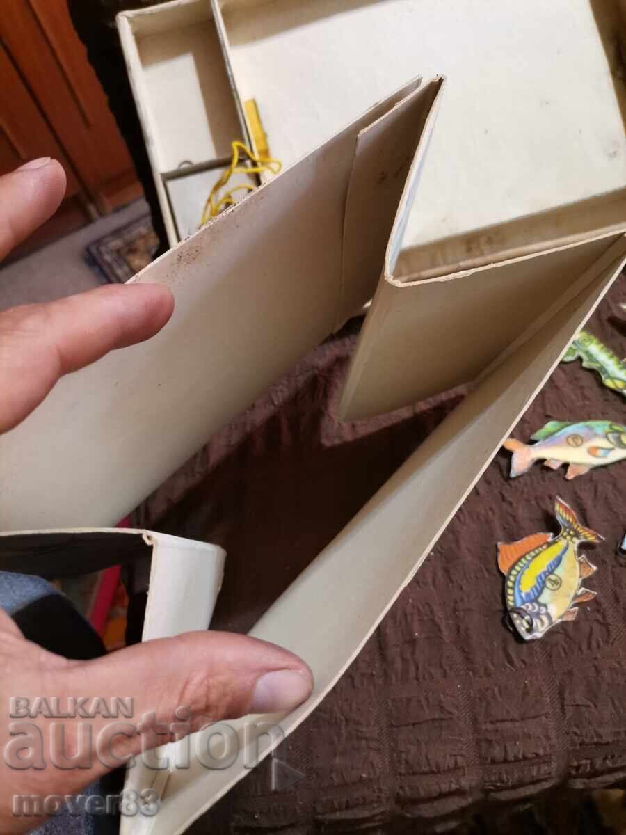 Σοσιαλιστικό Παλιό Παιχνίδι "Μαγνητικό Ψάρεμα". 50s - 5
