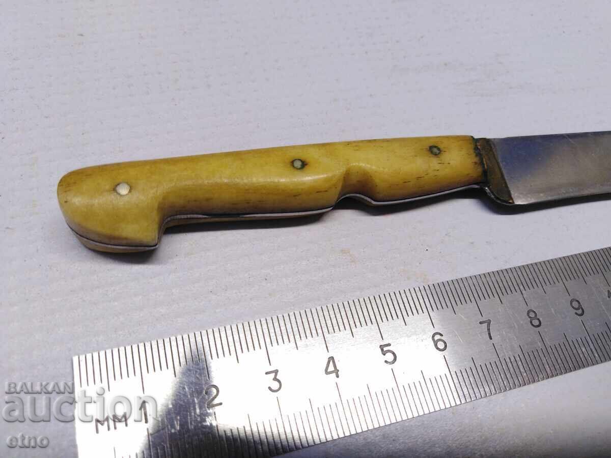СТАР БЪЛГАРСКИ НОЖ С МАРКИРОВКА - 6