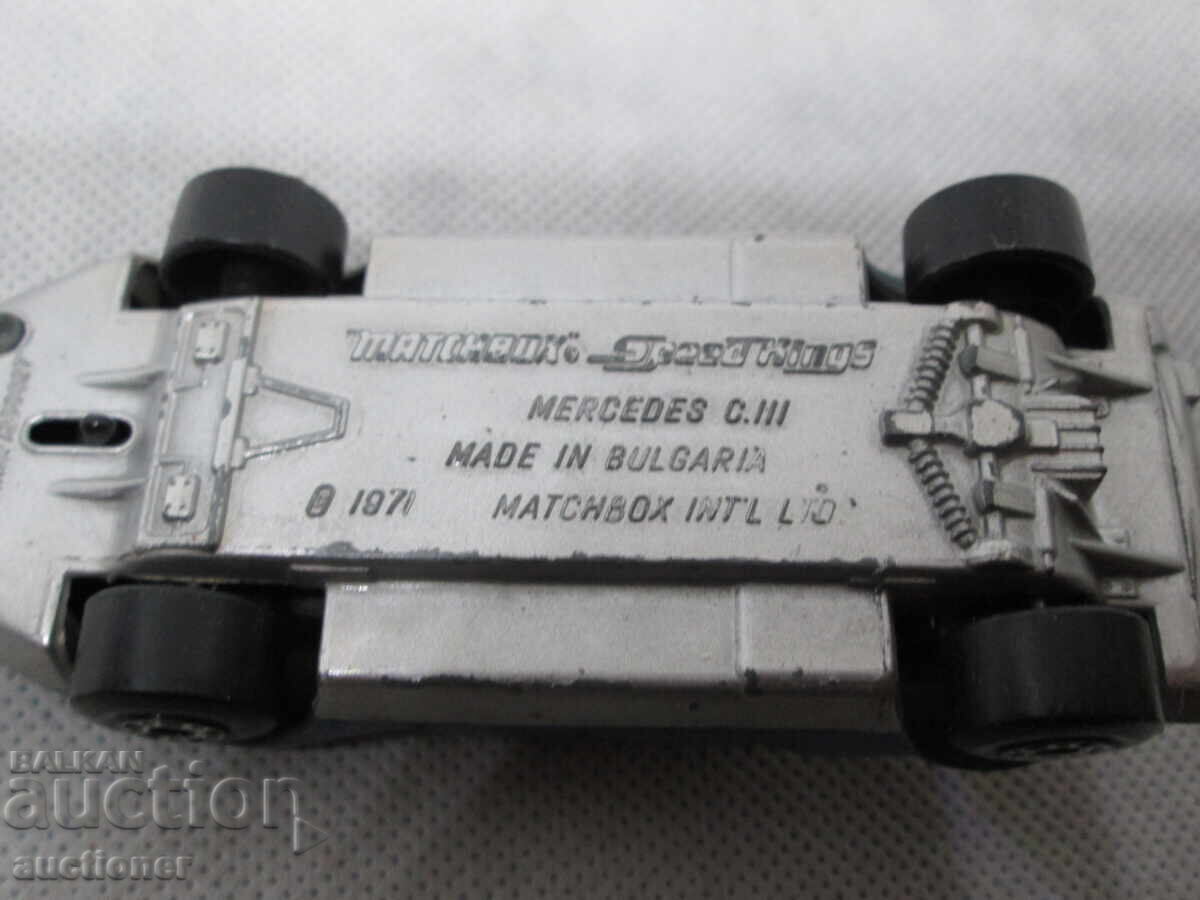 MATCHBOX BULGARIA CAR MERCEDES C.III - 7 MATCHBOX BULGARIA CAR MERCEDES C.III - 7
