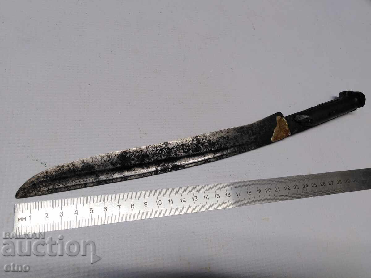 OLD OTTOMAN KNIFE / saber, skinner, blade, yatagan with price 205.00 BGN | € 104.81