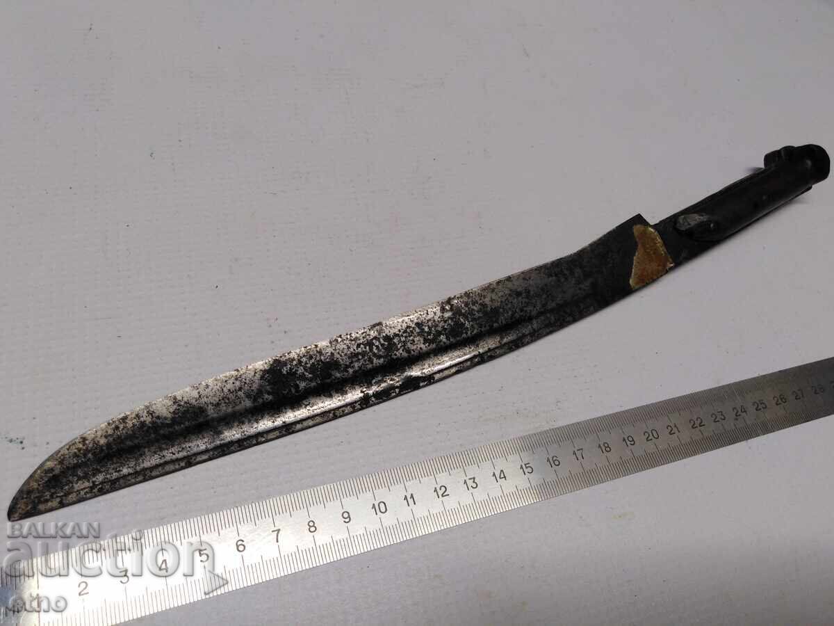 OLD OTTOMAN KNIFE / saber, skinner, blade, yatagan - 7
