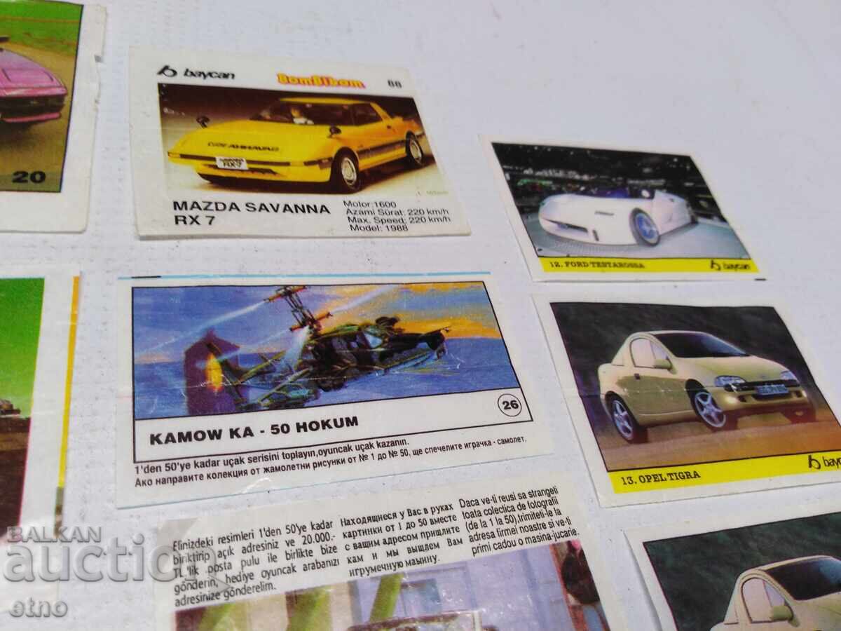 9 бр.СОЦ КАРТИНКИ ОТ ДЪВКИ с цена 30.00 лв. | € 15.34