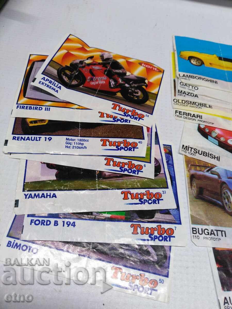 27 бр.СОЦ КАРТИНКИ ОТ ДЪВКИ ТУРБО с цена 30.00 лв. | € 15.34 27 бр.СОЦ КАРТИНКИ ОТ ДЪВКИ ТУРБО с цена 30.00 лв. | € 15.34