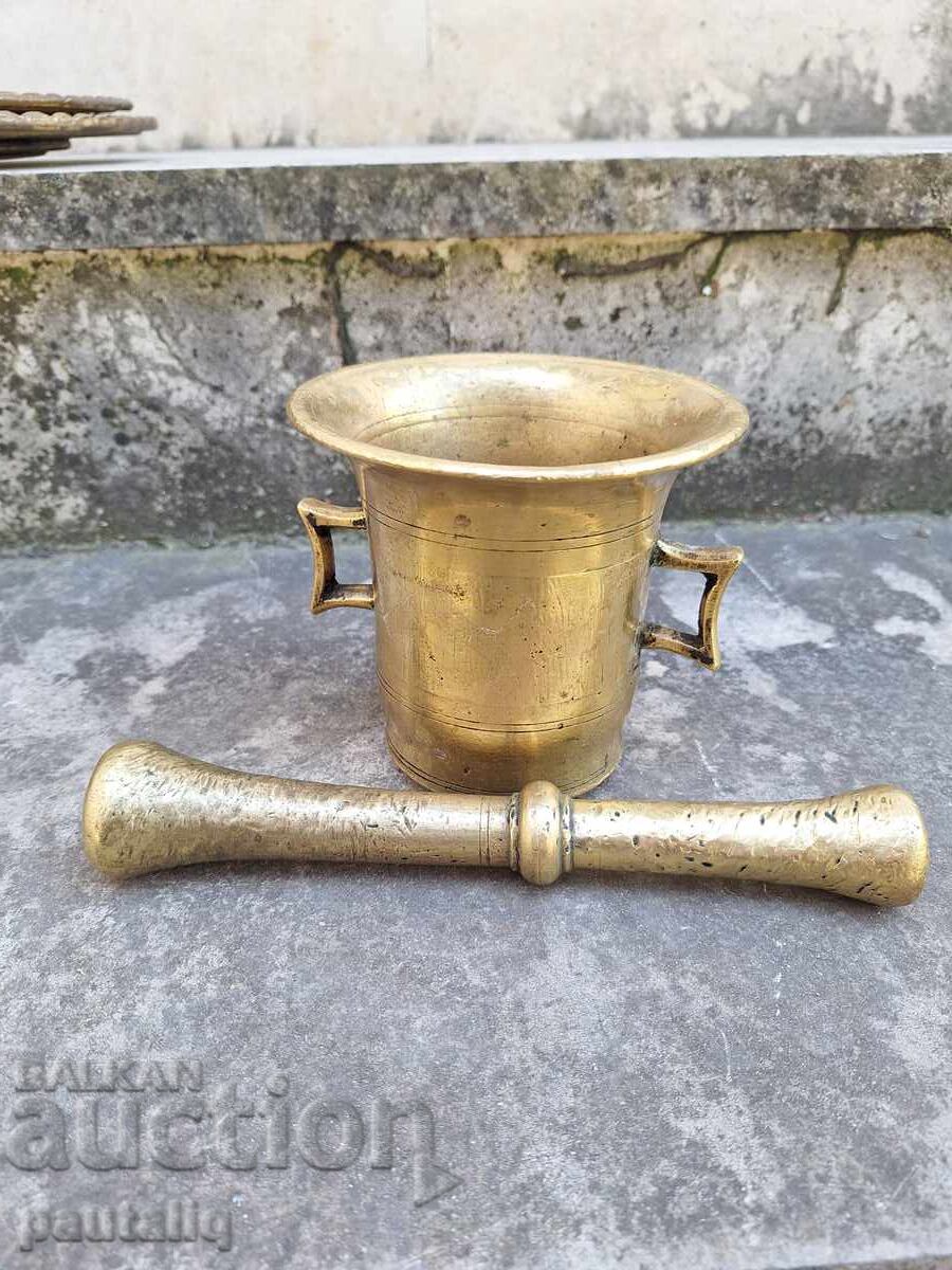 MORTAR VECHI DE BRONZ - 5