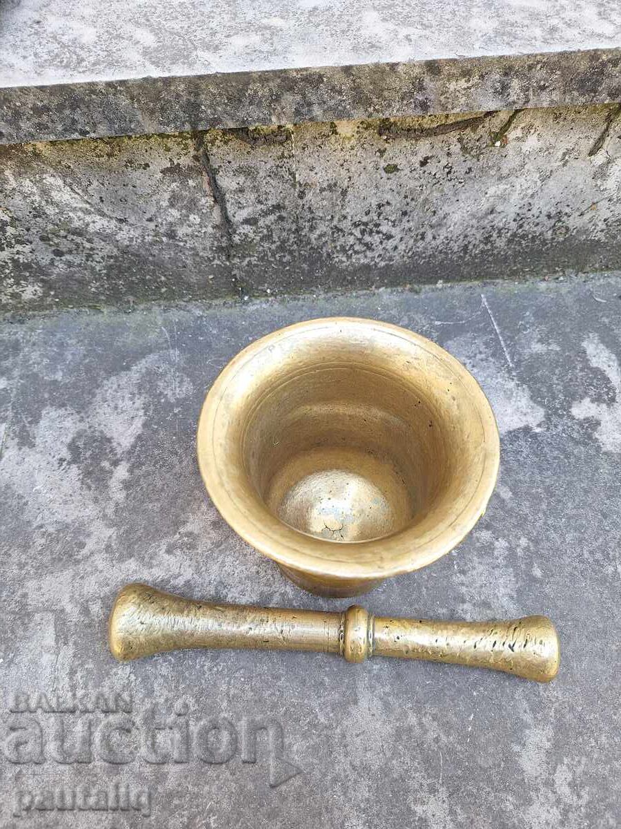 MORTAR VECHI DE BRONZ - 6