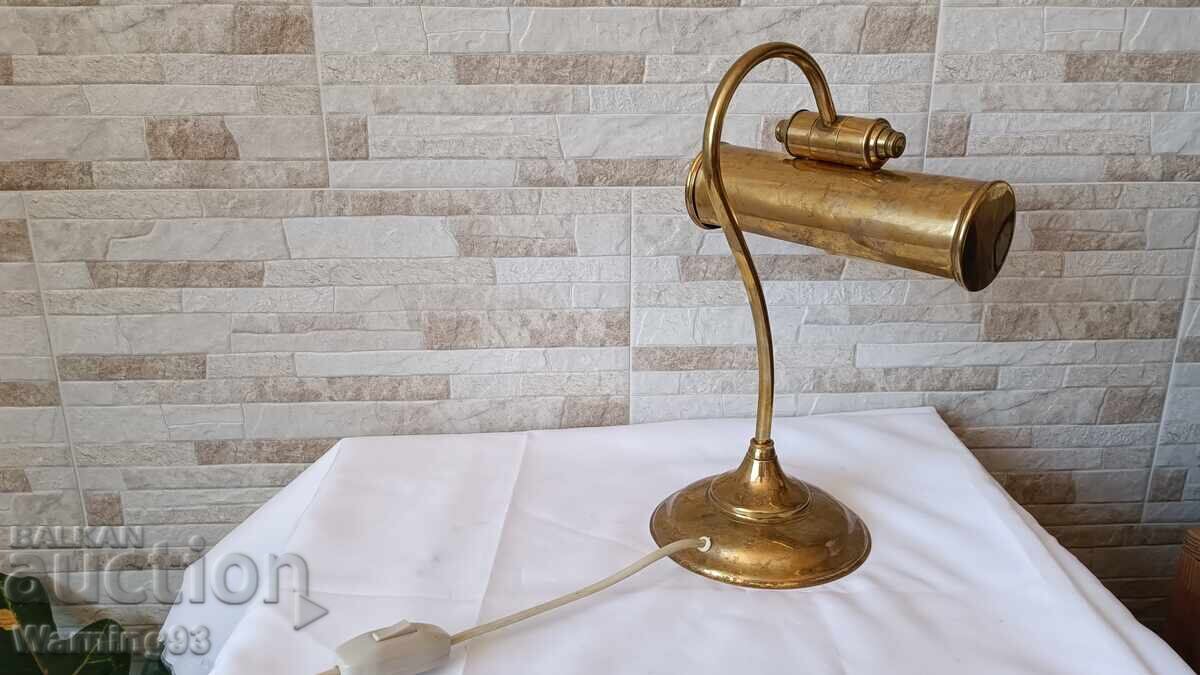 Old banker's lamp - brass - 5 Old banker's lamp - brass - 5