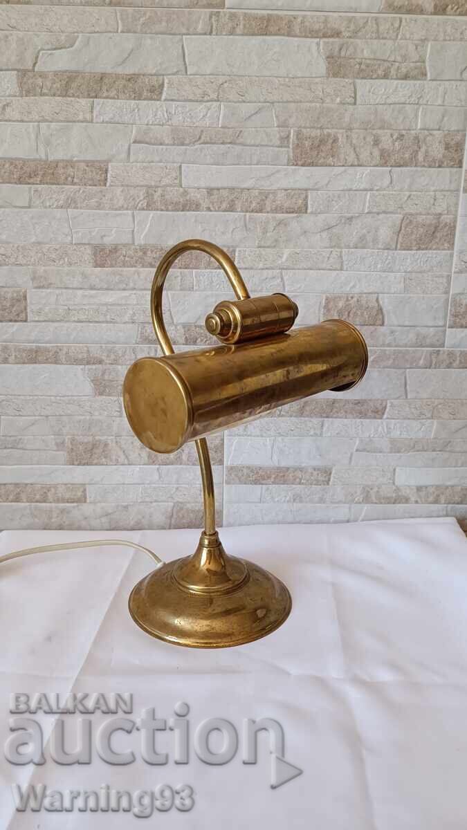 Old banker's lamp - brass - 6 Old banker's lamp - brass - 6