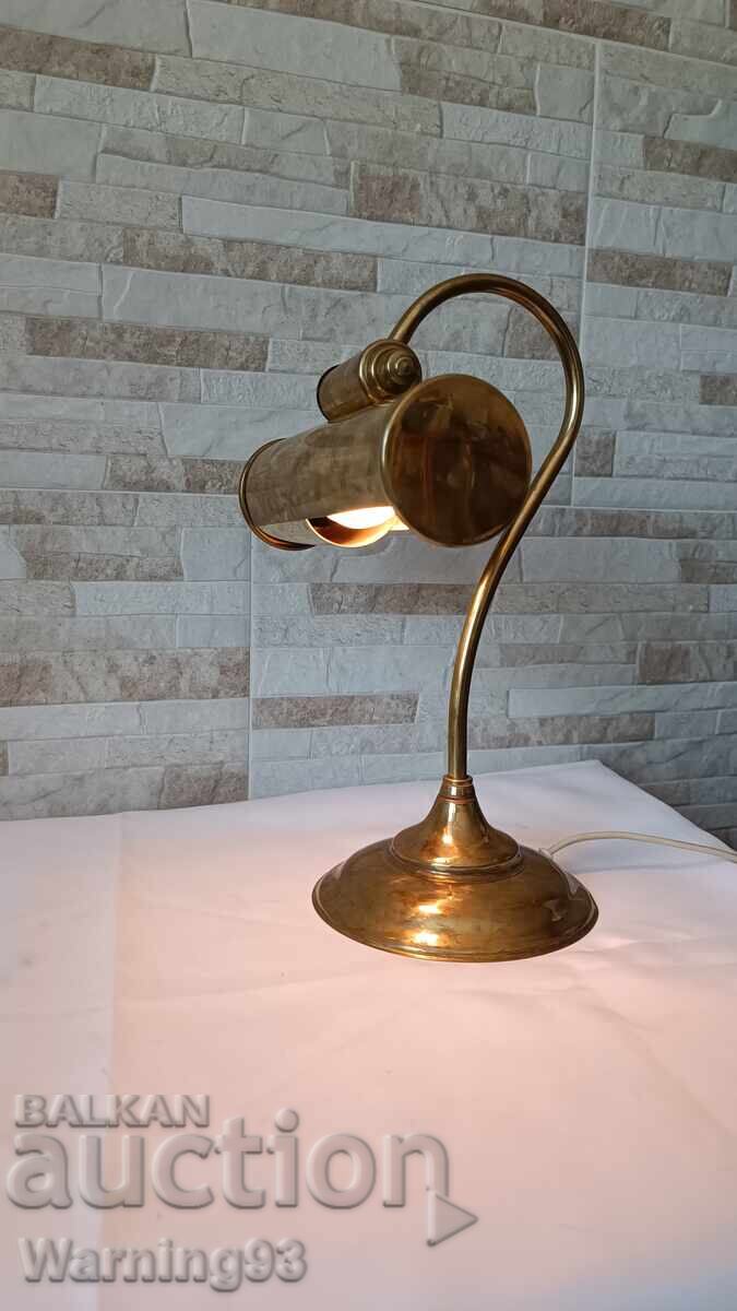 Old banker's lamp - brass - 7 Old banker's lamp - brass - 7