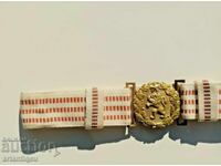 Centură de ofițer comunist bulgară - Militară Al Doilea Război Mondial