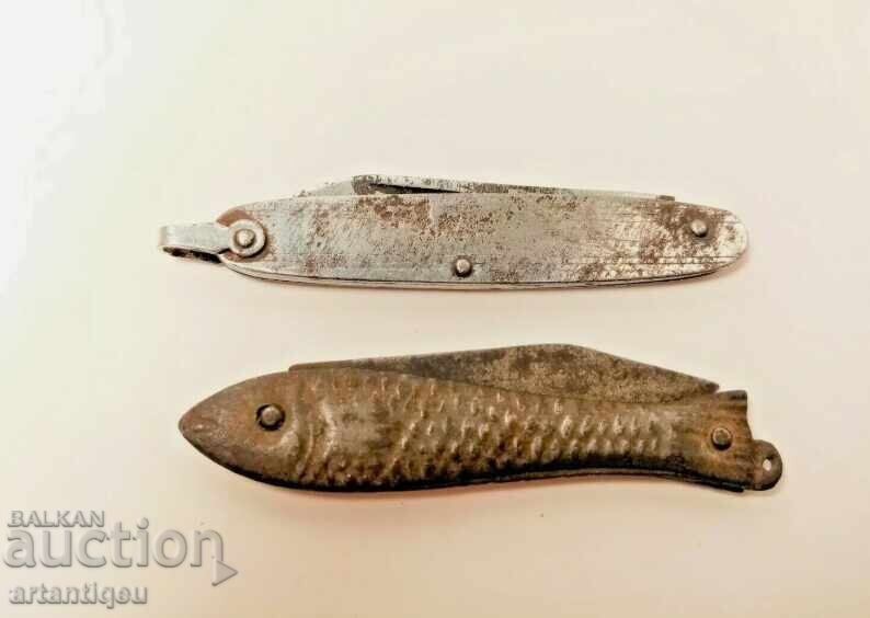 2 τεμάχια κομμουνιστικά μεταλλικά σουγιάδες τσέπης με τιμή € 9.00 | 17.60 BGN