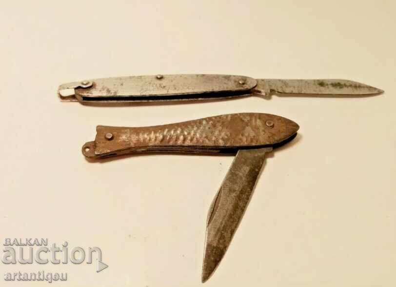 2 Communist pocket metal knives - 5