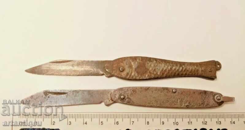 2 Communist pocket metal knives - 7