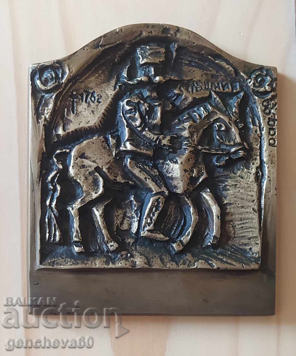 Unicat! Sculptură antică din bronz, basorelief de Marincho Bimbelov cu preț 500.00 BGN | € 255.65 Unicat! Sculptură antică din bronz, basorelief de Marincho Bimbelov cu preț 500.00 BGN | € 255.65