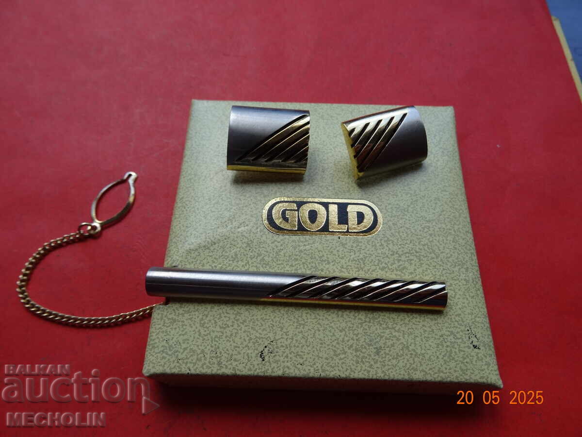 BUTONI și AC pentru cămașă DE COLECȚIE GOLD - 6