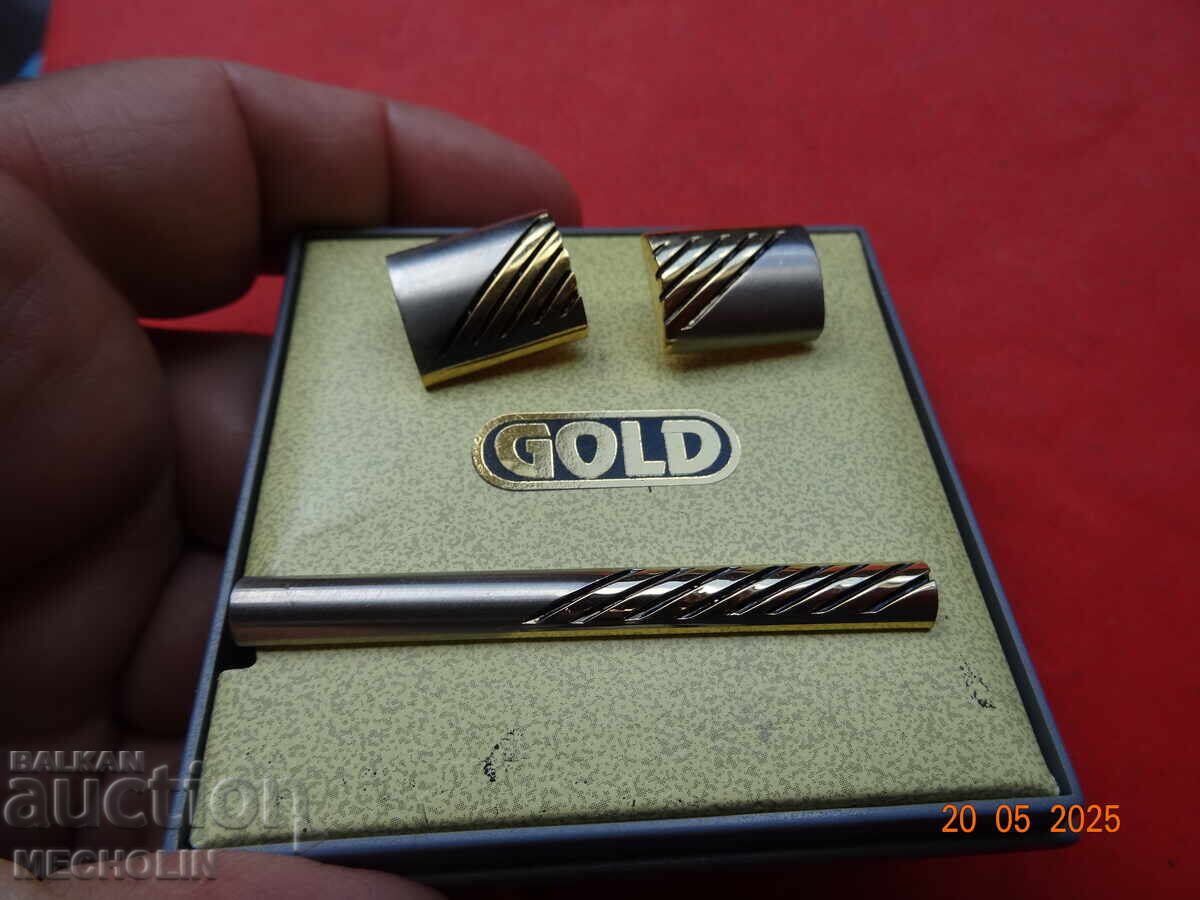 BUTONI și AC pentru cămașă DE COLECȚIE GOLD