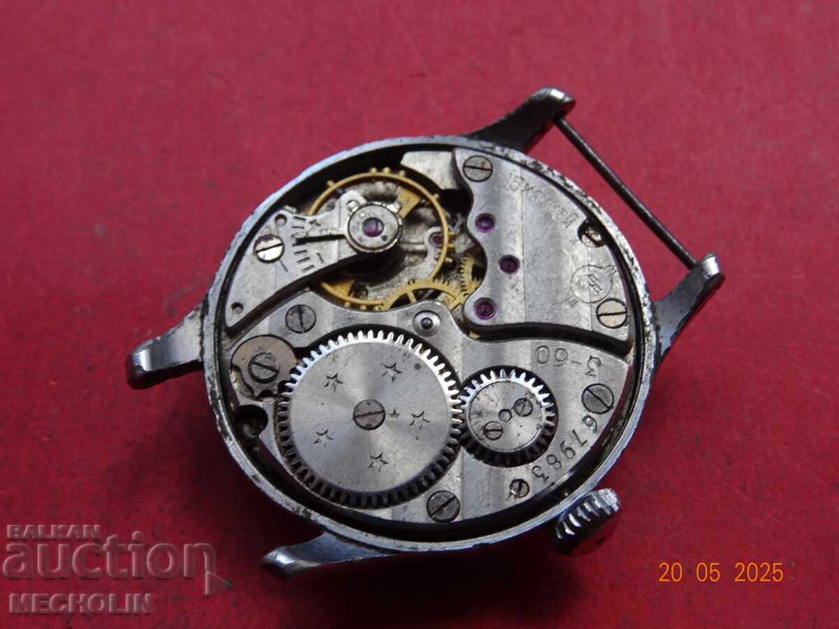 СТАР РУСКИ РЪЧЕН ЧАСОВНИК УРАН ВОСТОК 1960 - 6