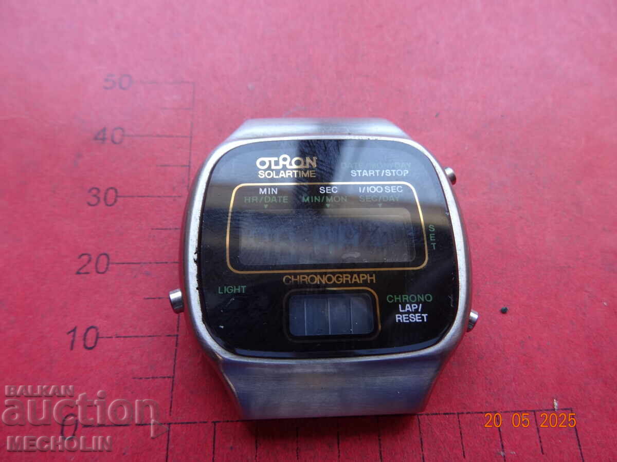 Collector's OTRON Solar Chronograph Watch with price 50.00 BGN | € 25.56