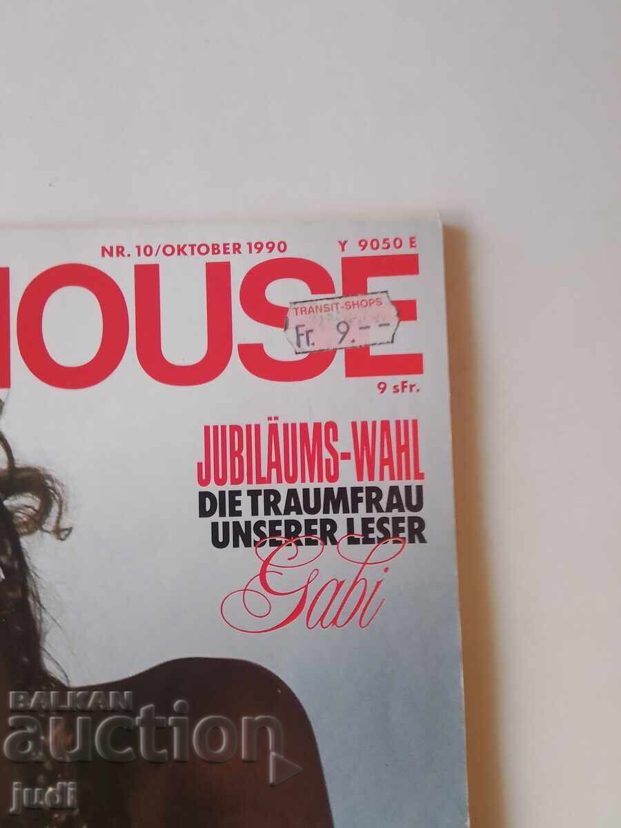 Ρετρό περιοδικό Πεντχάουζ 1990 με τιμή 30.00 BGN | € 15.34