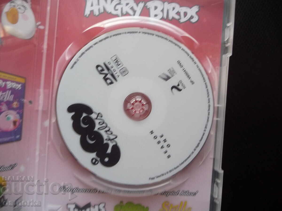 Angry Birds Piggy tales DVD ταινία περιπέτειες γουρουνάκια διασκέδαση με τιμή 4.00 BGN | € 2.05