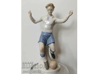 Statuetă germană, figurină veche din porțelan RDG