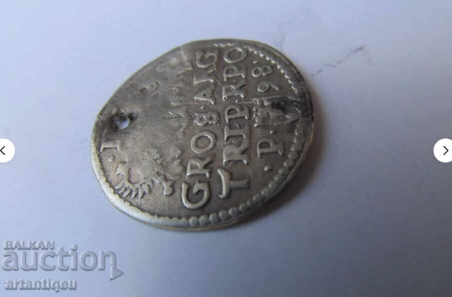 Polish Silver Coin Sigismund 1598 - 5