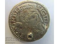 Monedă de argint poloneză Sigismund 1598