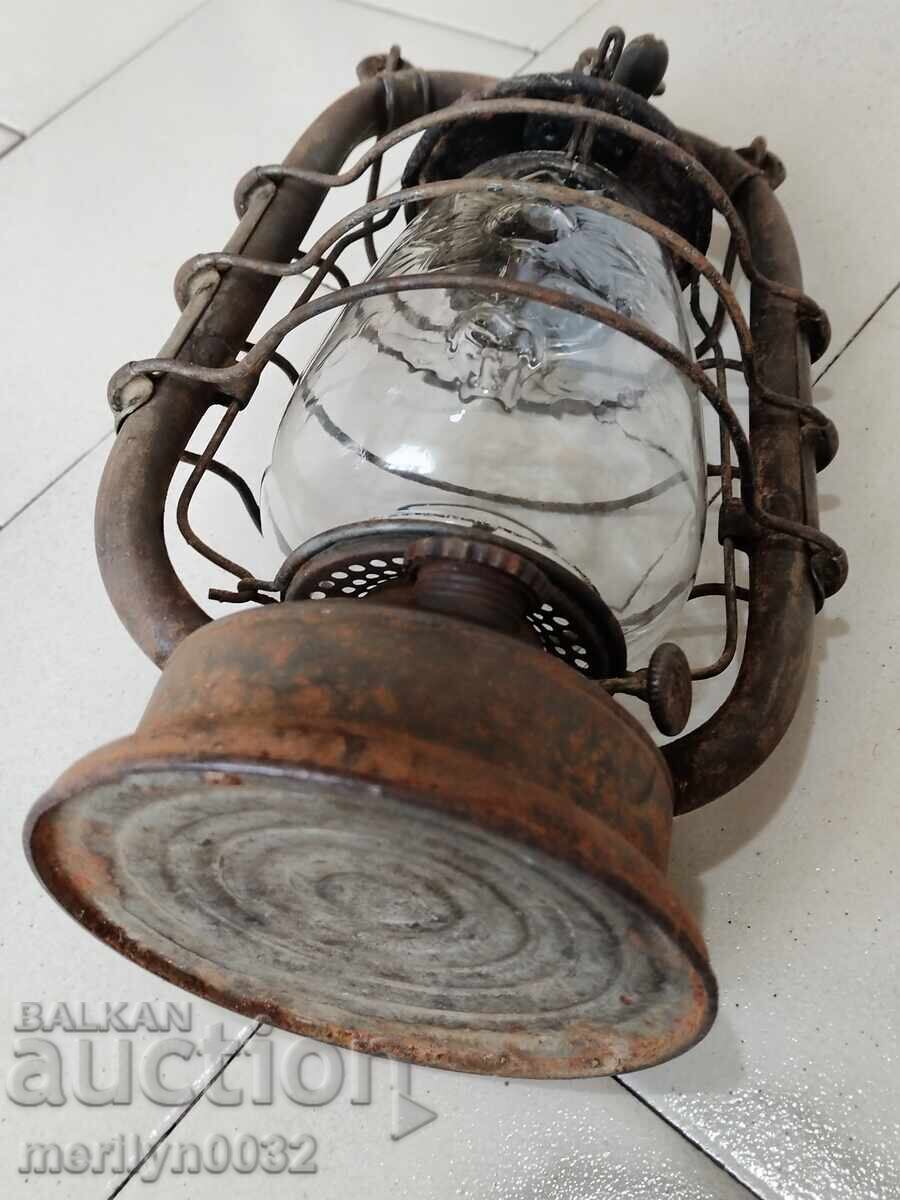 Auction  Old German flashlight lamp projector luminaire