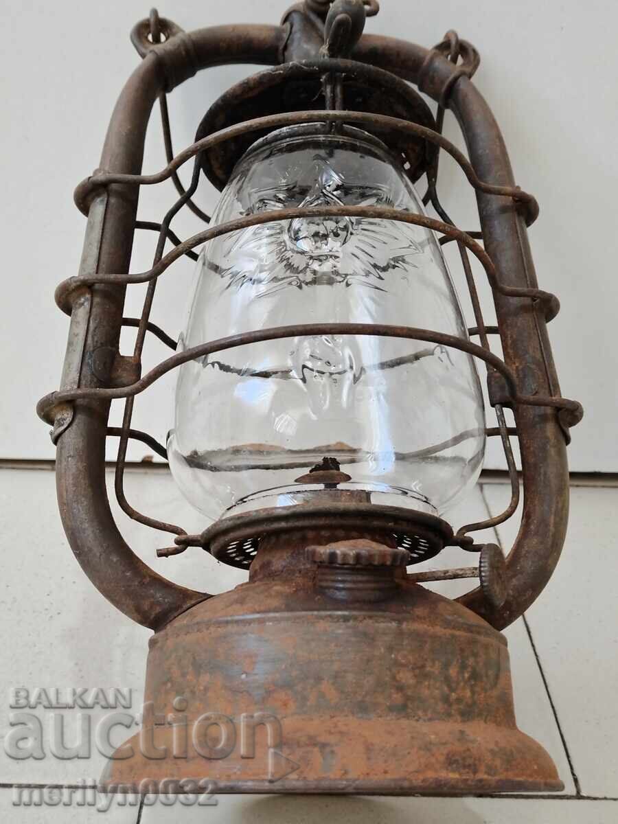 Delivery of Old German flashlight lamp projector luminaire