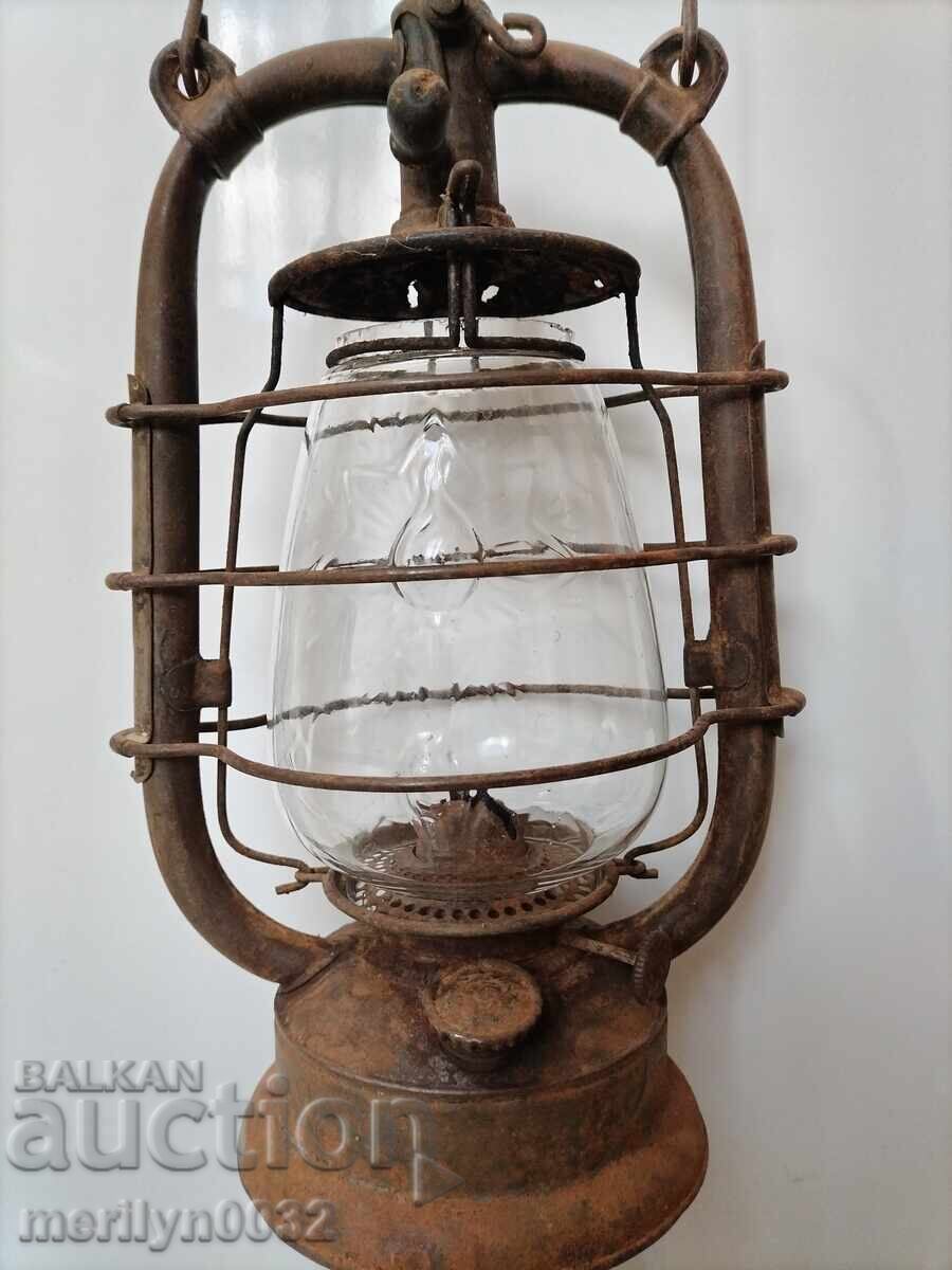 Old German flashlight lamp projector luminaire - 5