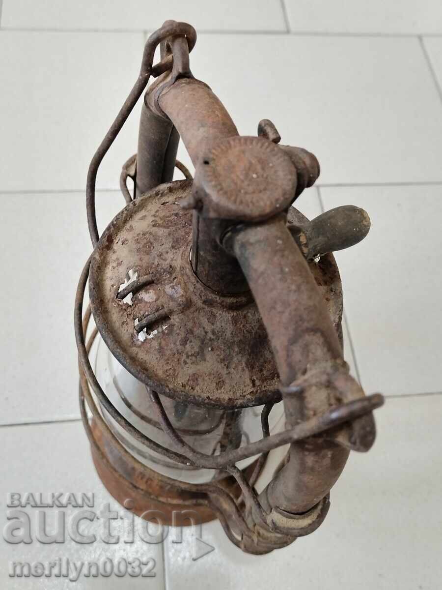 Old German flashlight lamp projector luminaire - 6