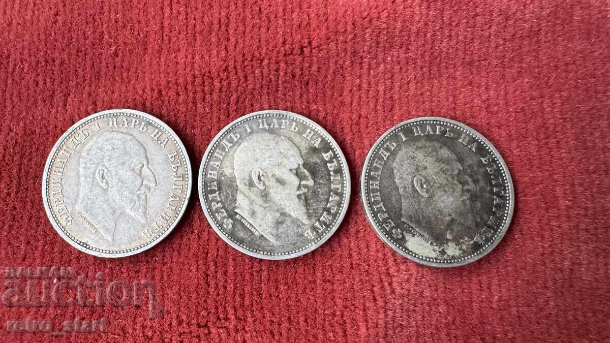 1 лев 1910 г. Лот 3 броя - 5