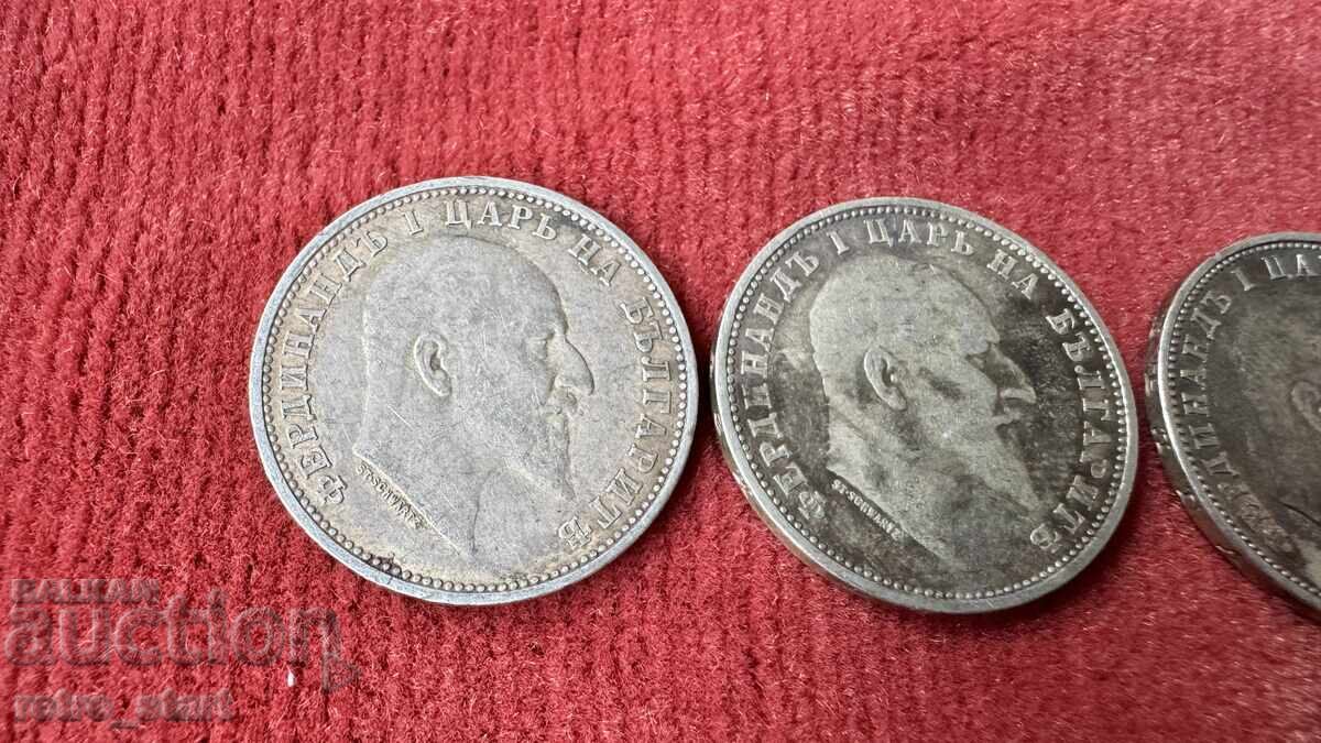 1 лев 1910 г. Лот 3 броя - 6