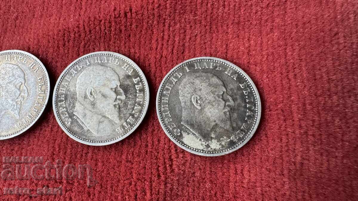 1 лев 1910 г. Лот 3 броя - 7