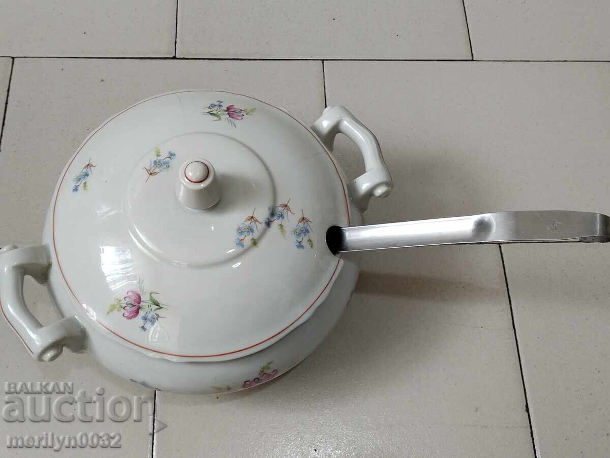Auction  Soup tureen from the 60s, Real Socialism, People's Republic of Bulgaria