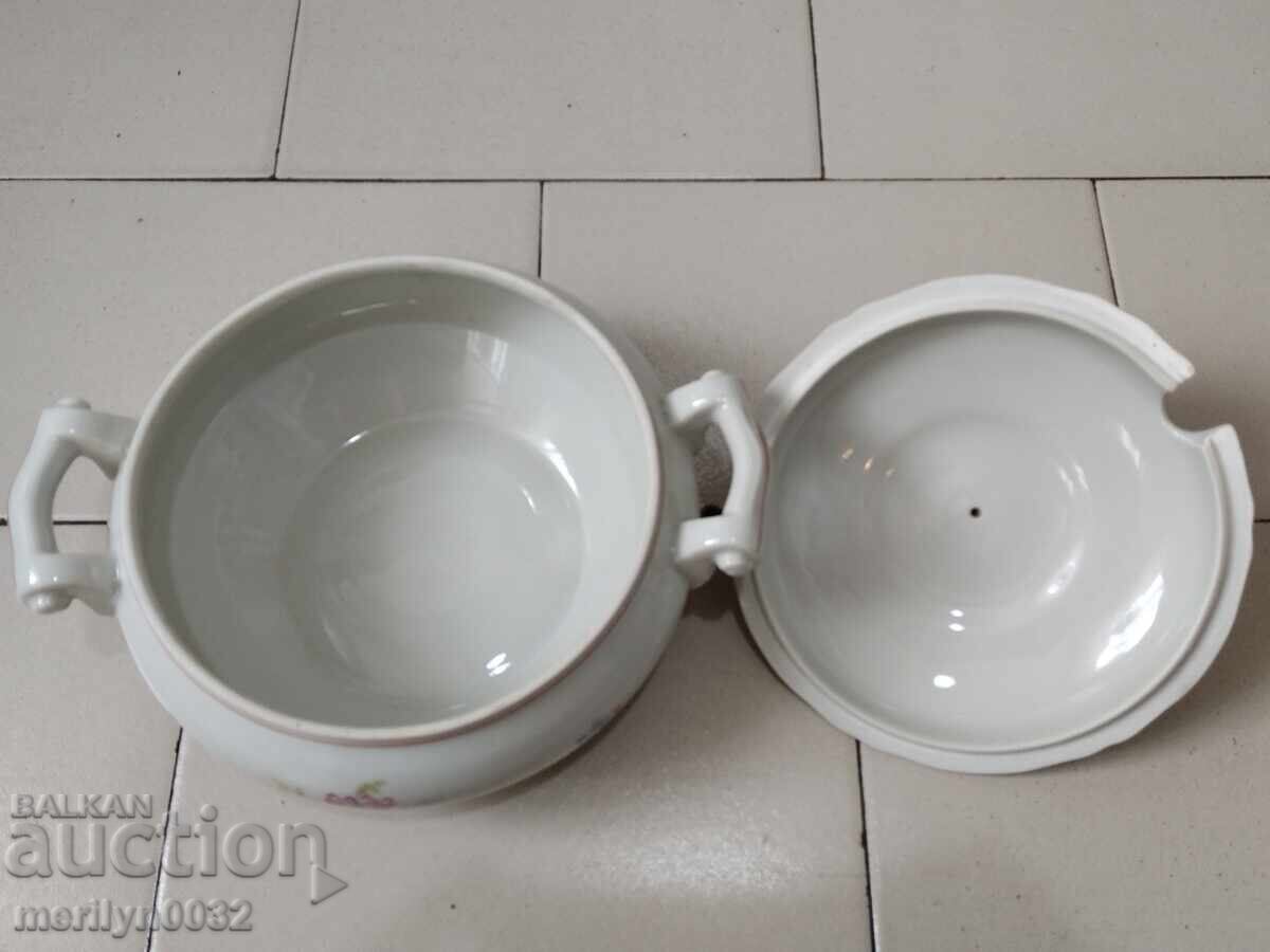 Delivery of Soup tureen from the 60s, Real Socialism, People's Republic of Bulgaria