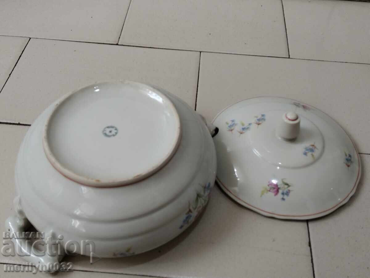 Soup tureen from the 60s, Real Socialism, People's Republic of Bulgaria - 6