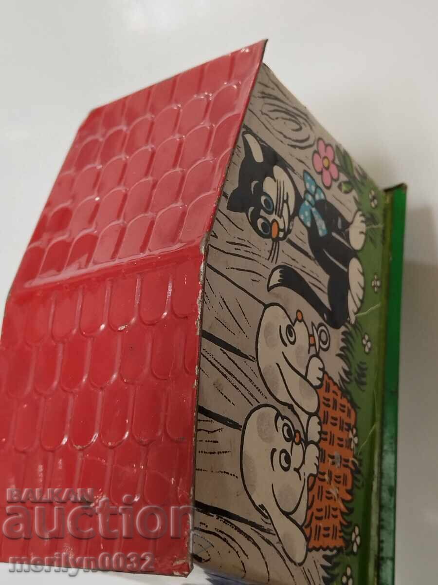 Delivery of Children's tin toy piggy bank GDR Delivery of Children's tin toy piggy bank GDR