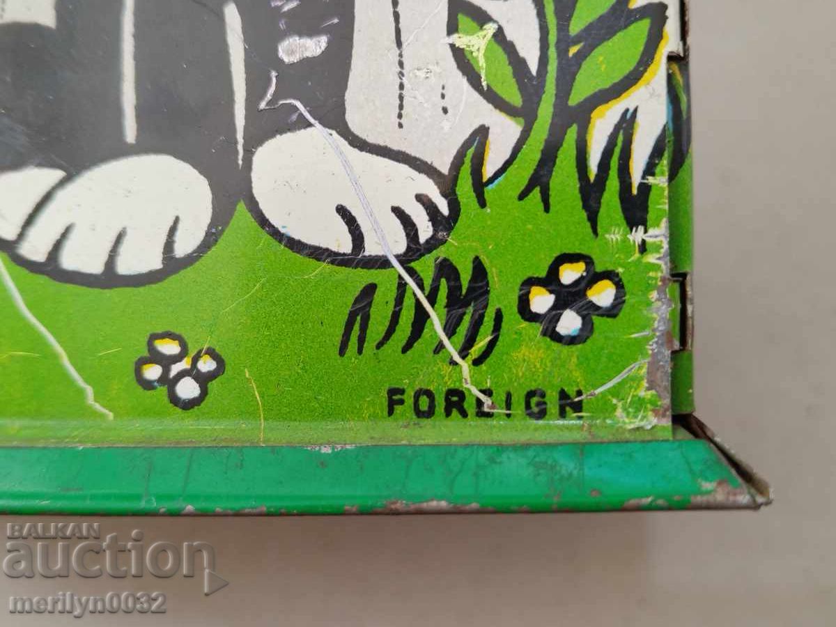 Children's tin toy piggy bank GDR - 7 Children's tin toy piggy bank GDR - 7