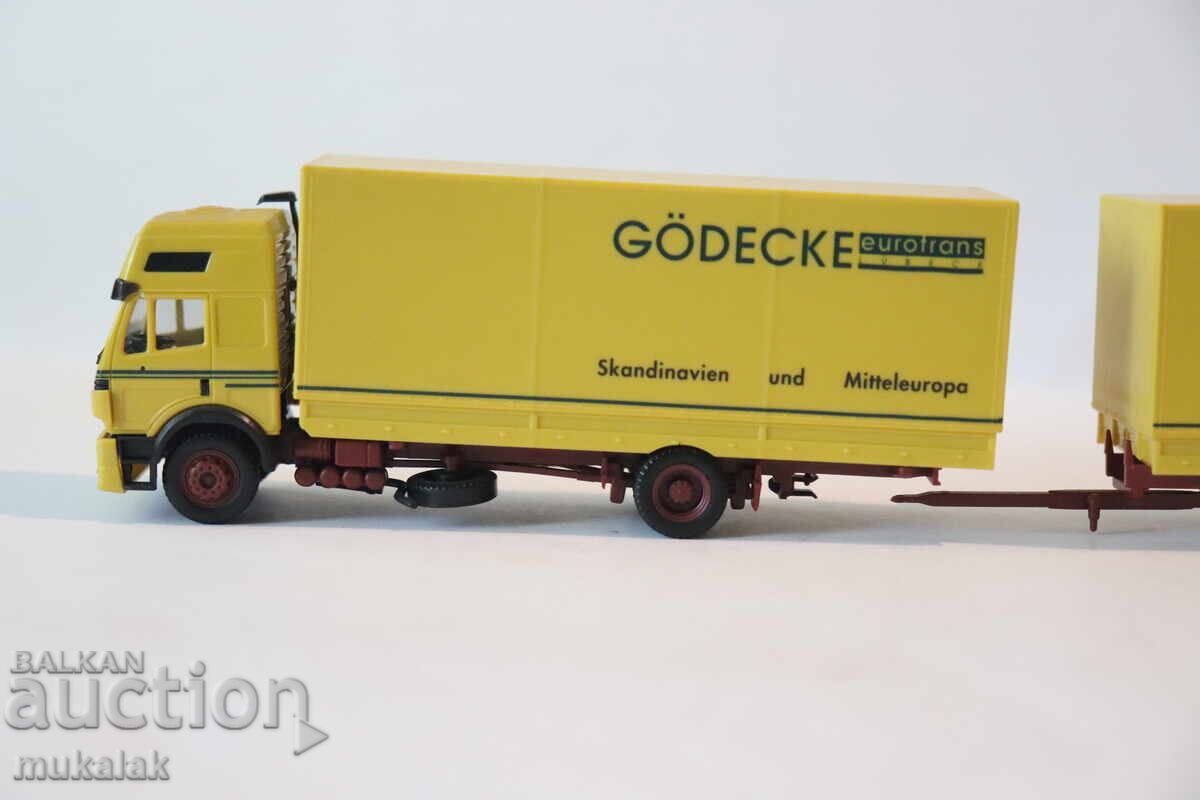 HERPA H0 1/87 MERCEDES TRUCK MODEL CAR TIR TRACTOR with price 30.00 BGN | € 15.34 HERPA H0 1/87 MERCEDES TRUCK MODEL CAR TIR TRACTOR with price 30.00 BGN | € 15.34