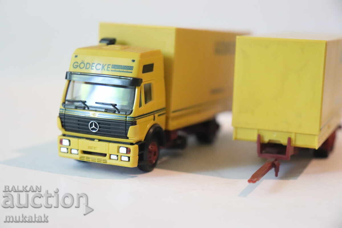 Delivery of HERPA H0 1/87 MERCEDES TRUCK MODEL CAR TIR TRACTOR Delivery of HERPA H0 1/87 MERCEDES TRUCK MODEL CAR TIR TRACTOR