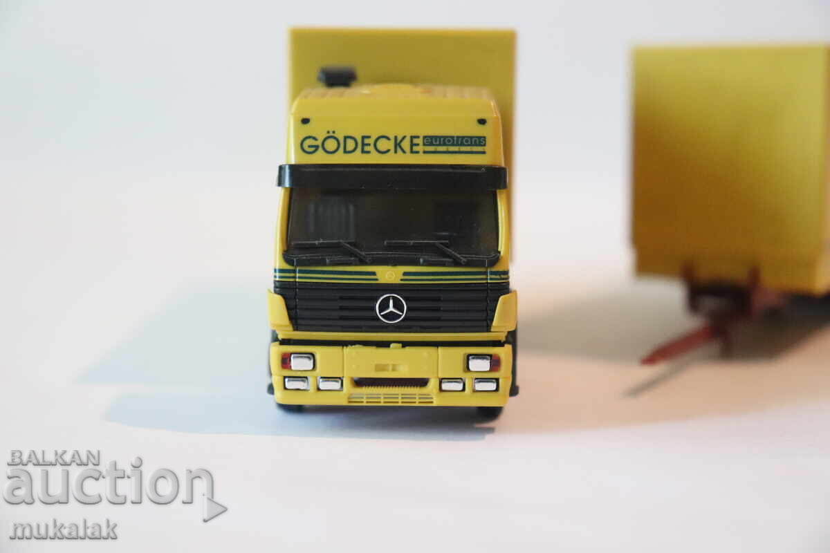 HERPA H0 1/87 MERCEDES TRUCK MODEL CAR TIR TRACTOR - 5 HERPA H0 1/87 MERCEDES TRUCK MODEL CAR TIR TRACTOR - 5