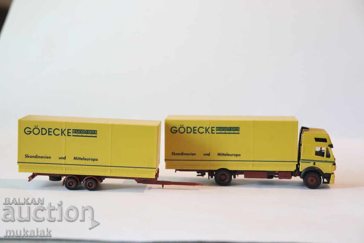 HERPA H0 1/87 MERCEDES TRUCK MODEL CAR TIR TRACTOR - 6 HERPA H0 1/87 MERCEDES TRUCK MODEL CAR TIR TRACTOR - 6