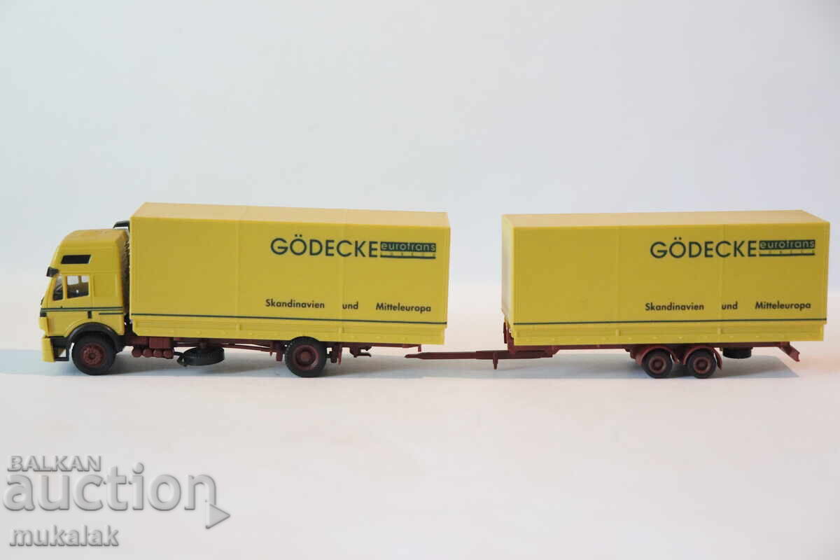 HERPA H0 1/87 MERCEDES TRUCK MODEL CAR TIR TRACTOR HERPA H0 1/87 MERCEDES TRUCK MODEL CAR TIR TRACTOR