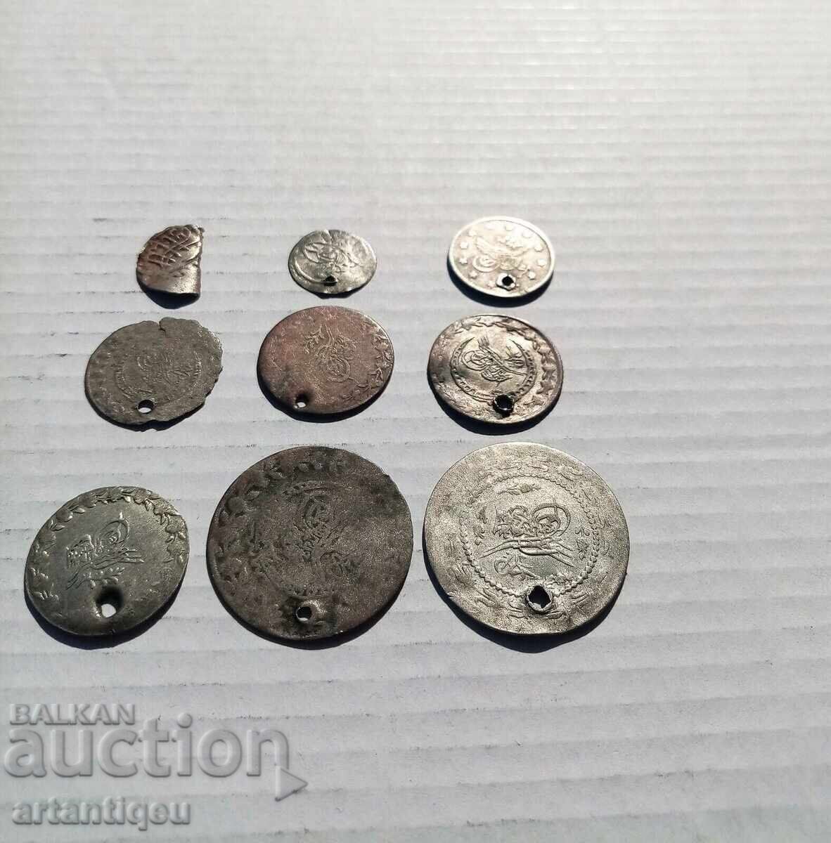 9 ασημένια και επάργυρα νομίσματα από την Οθωμανική Αυτοκρατορία - 6 9 ασημένια και επάργυρα νομίσματα από την Οθωμανική Αυτοκρατορία - 6