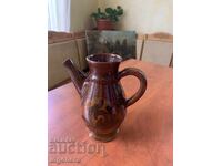 CERAMICĂ TROIANĂ CANĂ CEAINIC DESEN