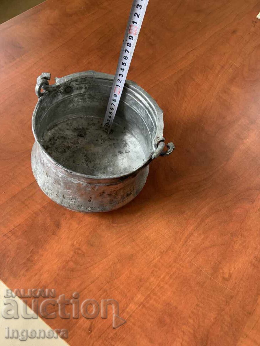 Доставка на КОТЕЛ КОТЛЕ МЕНЧЕ БАКЪР МЕД СТАРИНЕН СЪД- 2 ЛИТРА